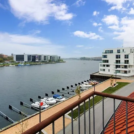 شقة Harbour Penthouse Sønderborg